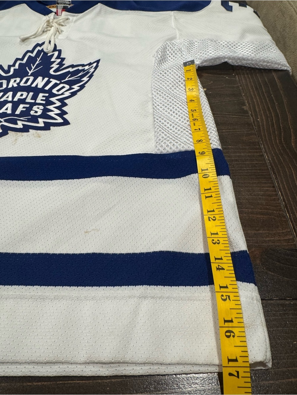 Vintage Curtis Joseph Toronto Maple Leafs Maska CCM Hockey Jersey - Original - Picture 12 of 14